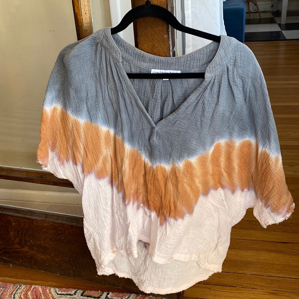 Tie dye blouse